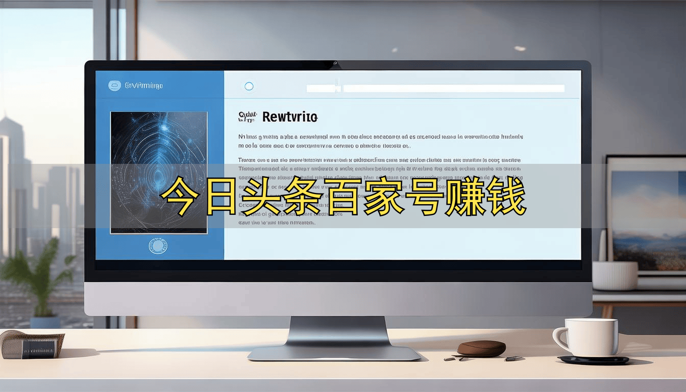 今日头条百家(jiā)号赚钱