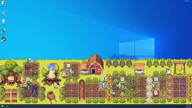 养幻兽+模拟经营，上班也要在桌面种田赚钱！